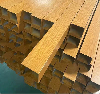 2x4 파이프 알루미늄 정사각형 튜브 알루미늄 사각형 패스