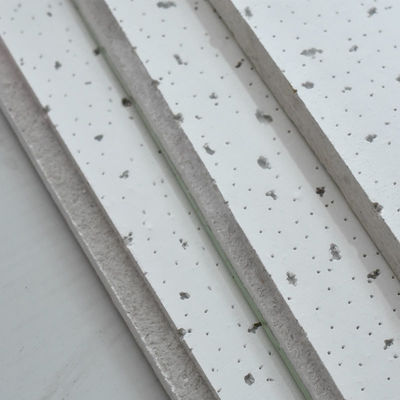 600x600/600x1200mm 미네랄 울 천장 타일 테구라 엣지 핀 홀 14mm 두께
